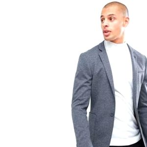 Mens Asos super skinny jersey blazer 36r